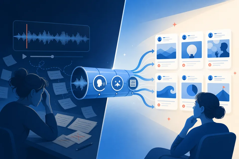 The Best AI Tools for Turning a Recording Into LinkedIn Posts
