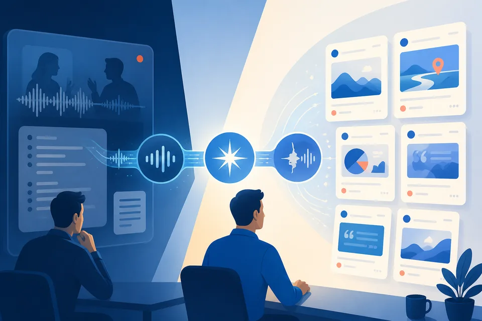 How to Turn Your Fathom Notetaker Recordings into LinkedIn Content