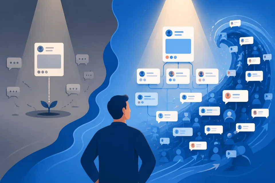 First Comments, Reply Threads, and the LinkedIn Algorithm