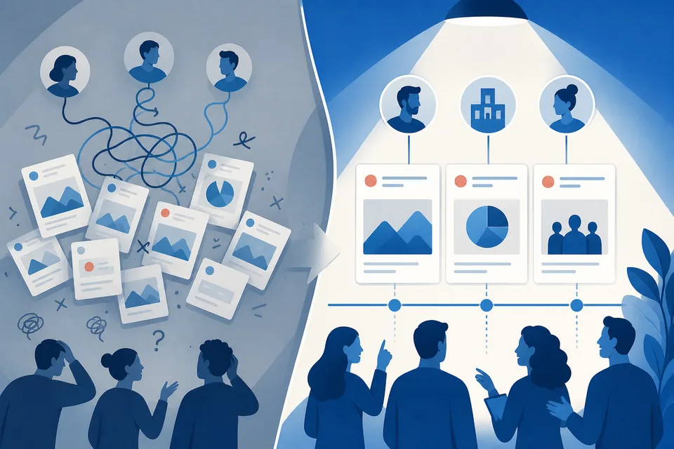 Who Posts What on LinkedIn: Founder vs Company Page vs Team
