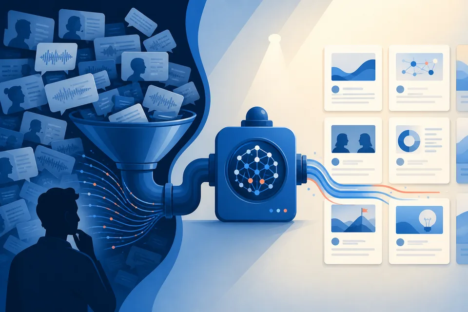 How I Processed 299 Podcast Transcripts in 20 Minutes With AI