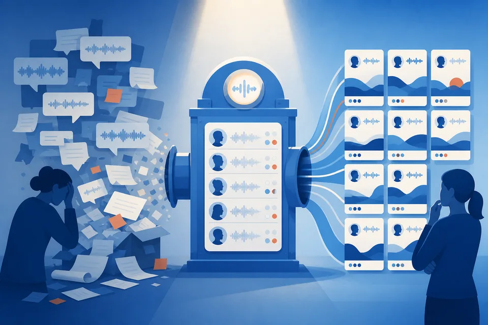 How to Build a Client Voice Library Without a Full-Time Writer