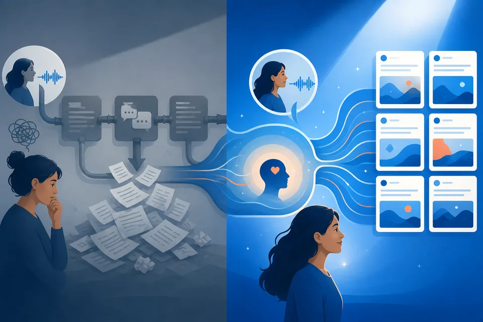 How to Record in Your Own Language and Publish Polished English LinkedIn Posts