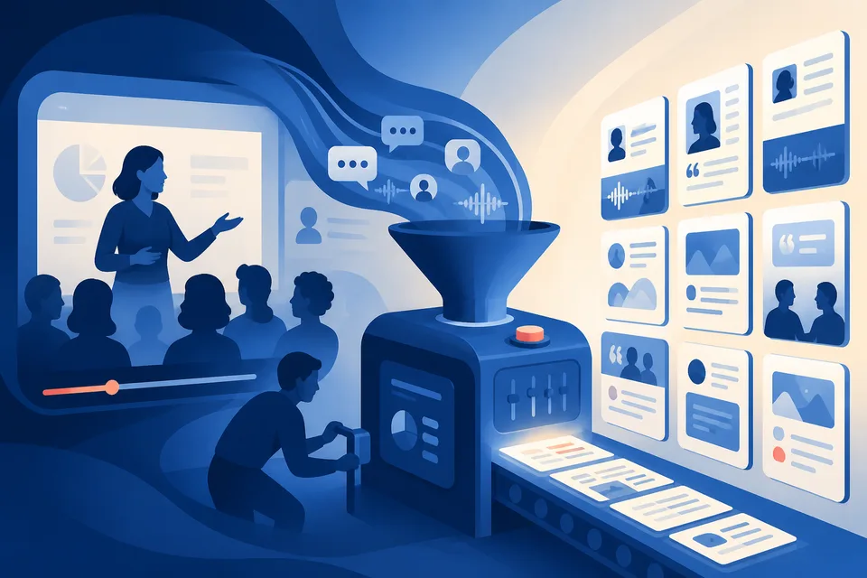 How to Repurpose a Webinar Into LinkedIn Posts