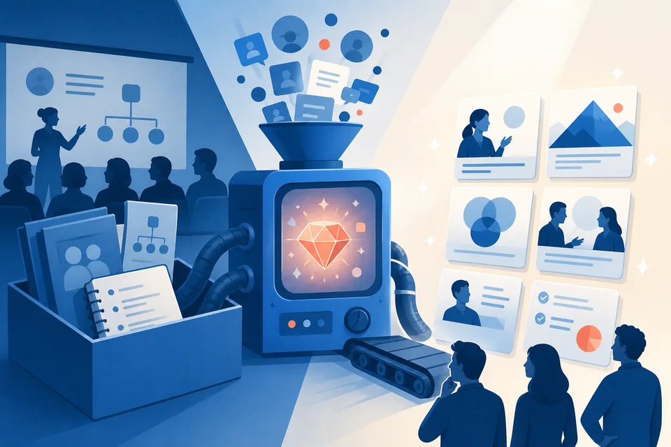 Your HR Training Materials Are a LinkedIn Content Goldmine