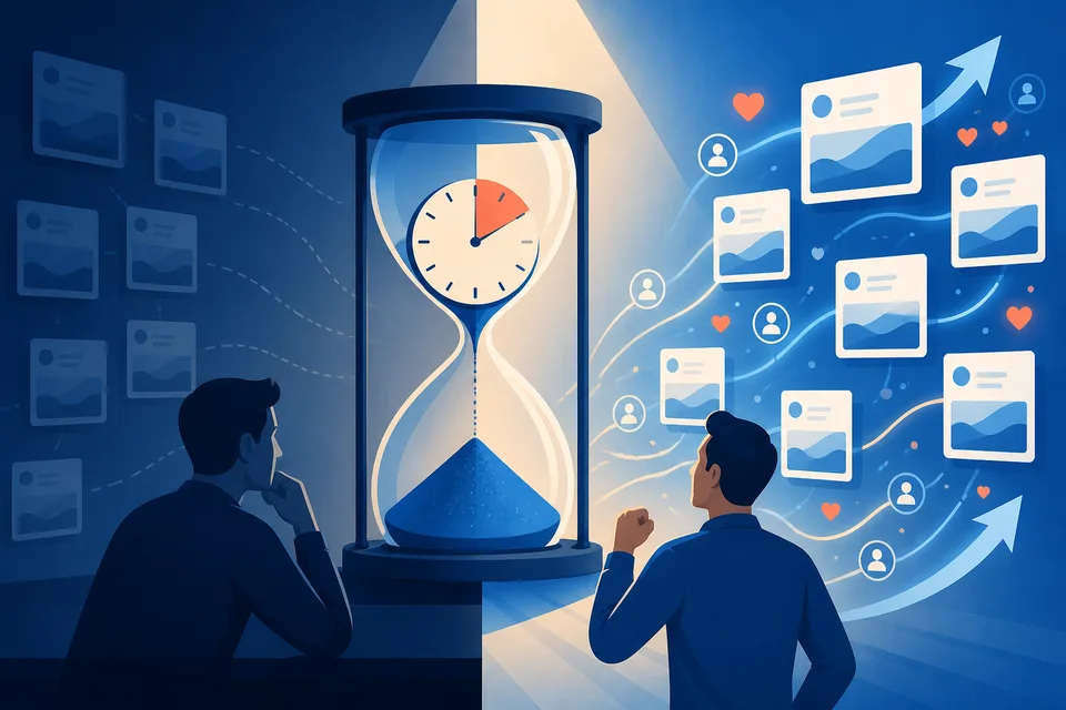 The 90-Minute Window That Decides Whether Your LinkedIn Post Lives or Dies