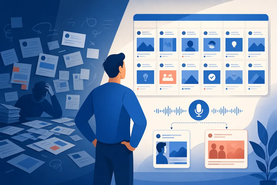 LinkedIn Company Page Content Calendar: A Weekly Template