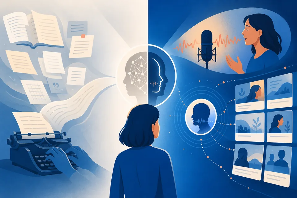 Supergrow vs SparkVox: Text-Prompt Voice vs Recording-First Voice