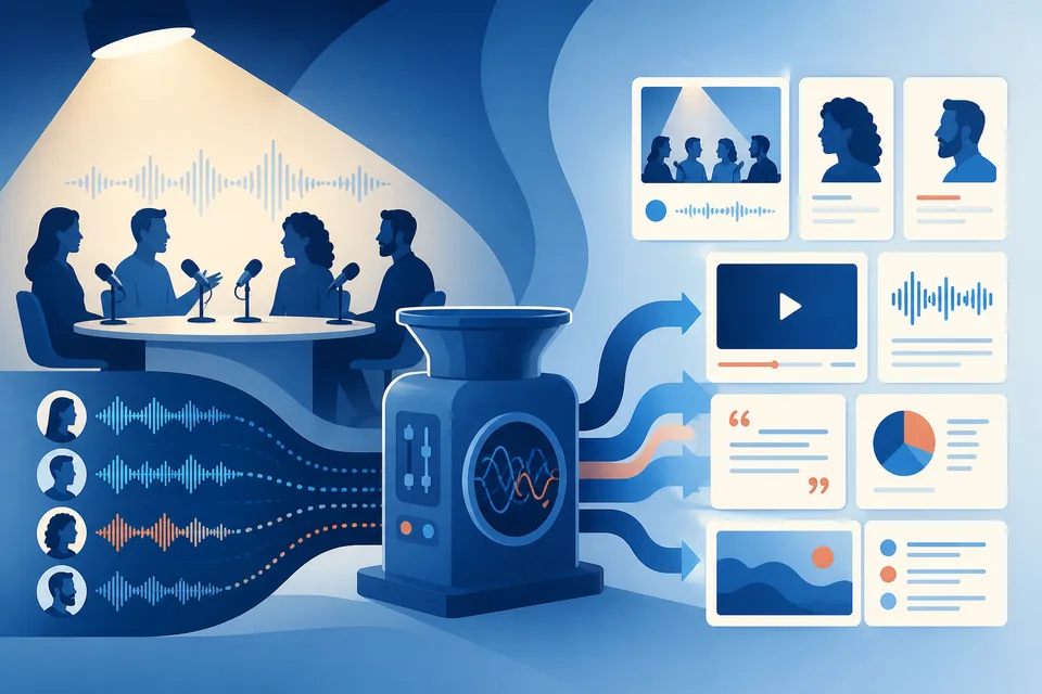 Turning a Panel Appearance Into Content When Multiple Guests Are on the Call
