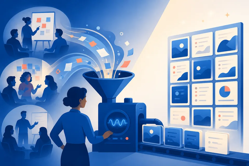 Turning Your Best Workshop Moments Into a Quarterly Content Bank