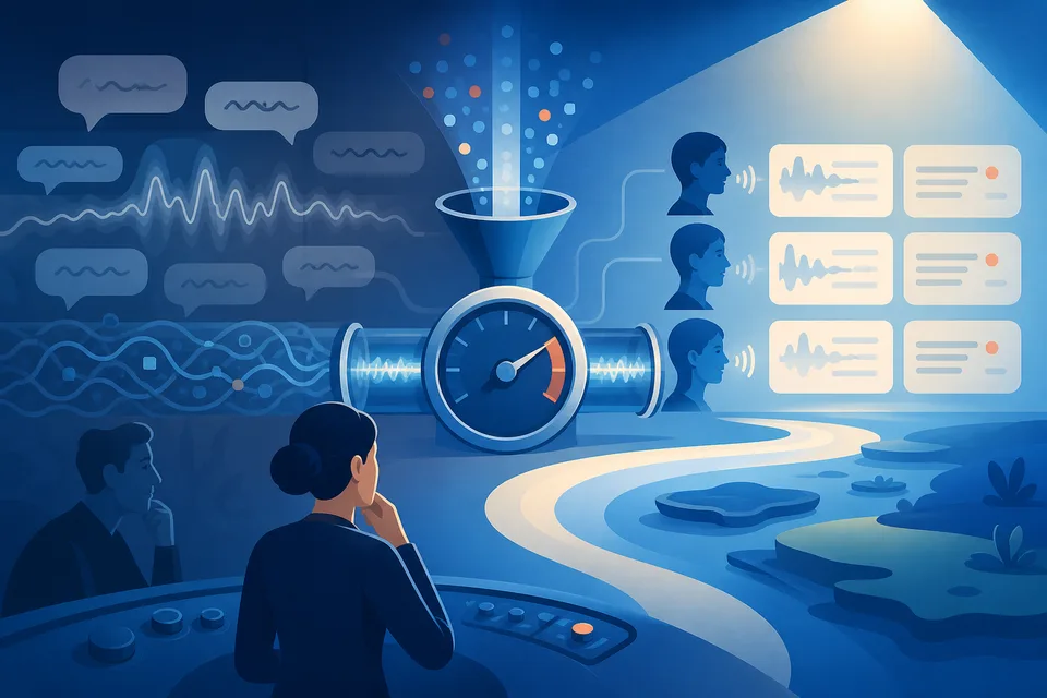SparkVox Draft Pipeline: Judgment, Not Summaries