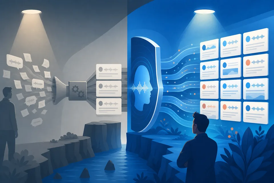 The Voice Profile Moat: Why Day-90 AI Output Beats Day-1