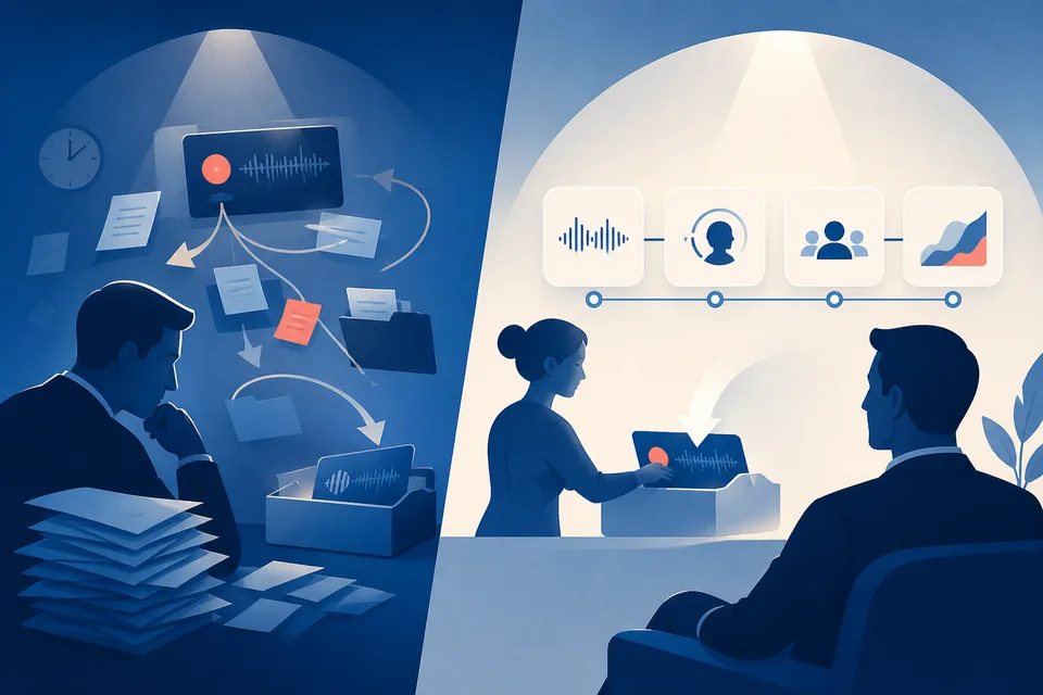 What Changes When an Assistant Handles Upload Instead of the Executive