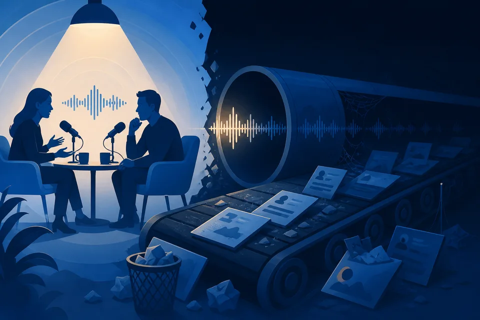 Why a Great Podcast Interview Still Produces Zero LinkedIn Posts Without a System