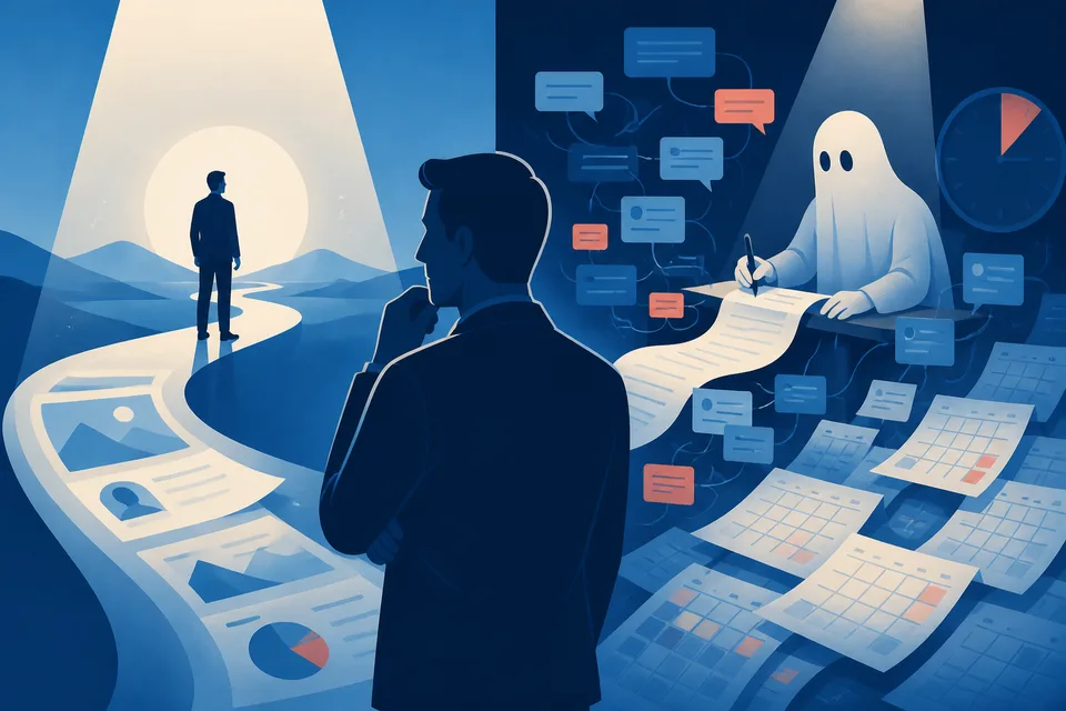 Why "Just Hire a Ghostwriter" Doesn't Solve the Executive Visibility Problem