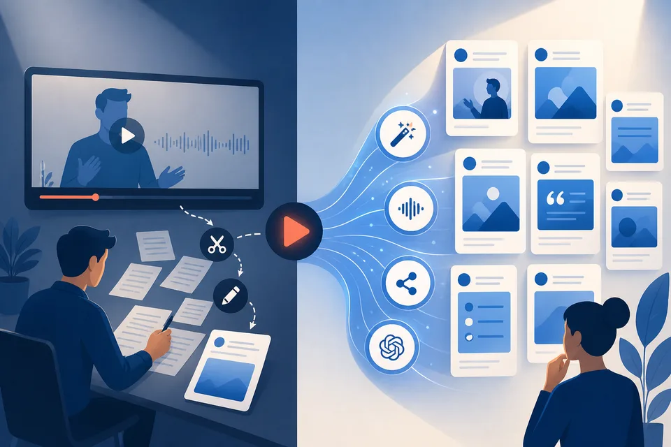 The Best Tools to Turn a YouTube Video Into LinkedIn Posts